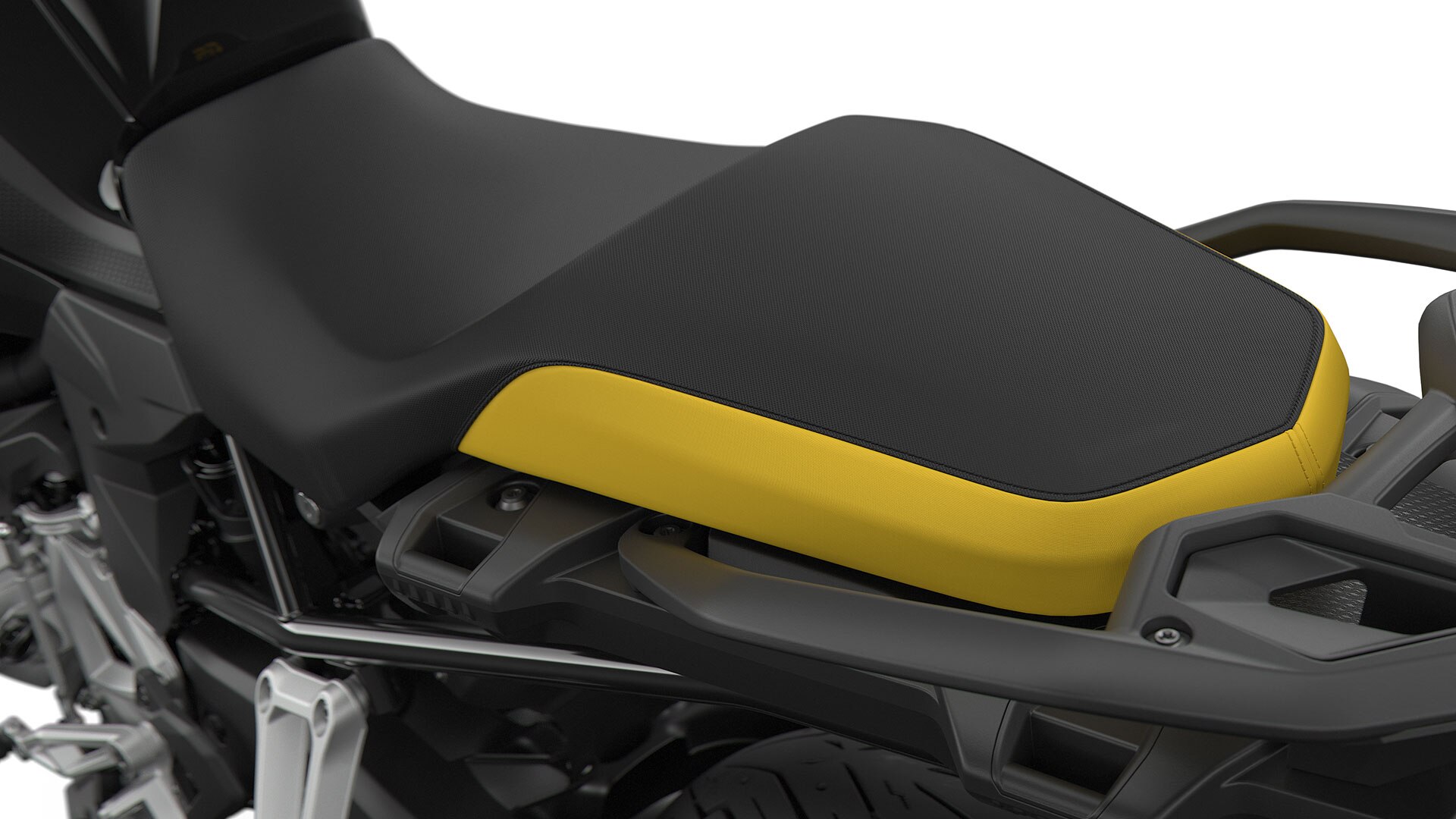 Siyah/sarı sele | BMW Motorrad Türkiye