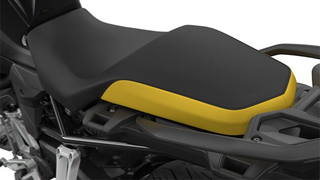 Siyah/sarı sele | BMW Motorrad Türkiye