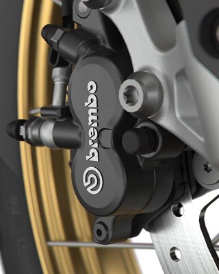 Yüksek kaliteli Brembo fren sistemi | BMW Motorrad Türkiye