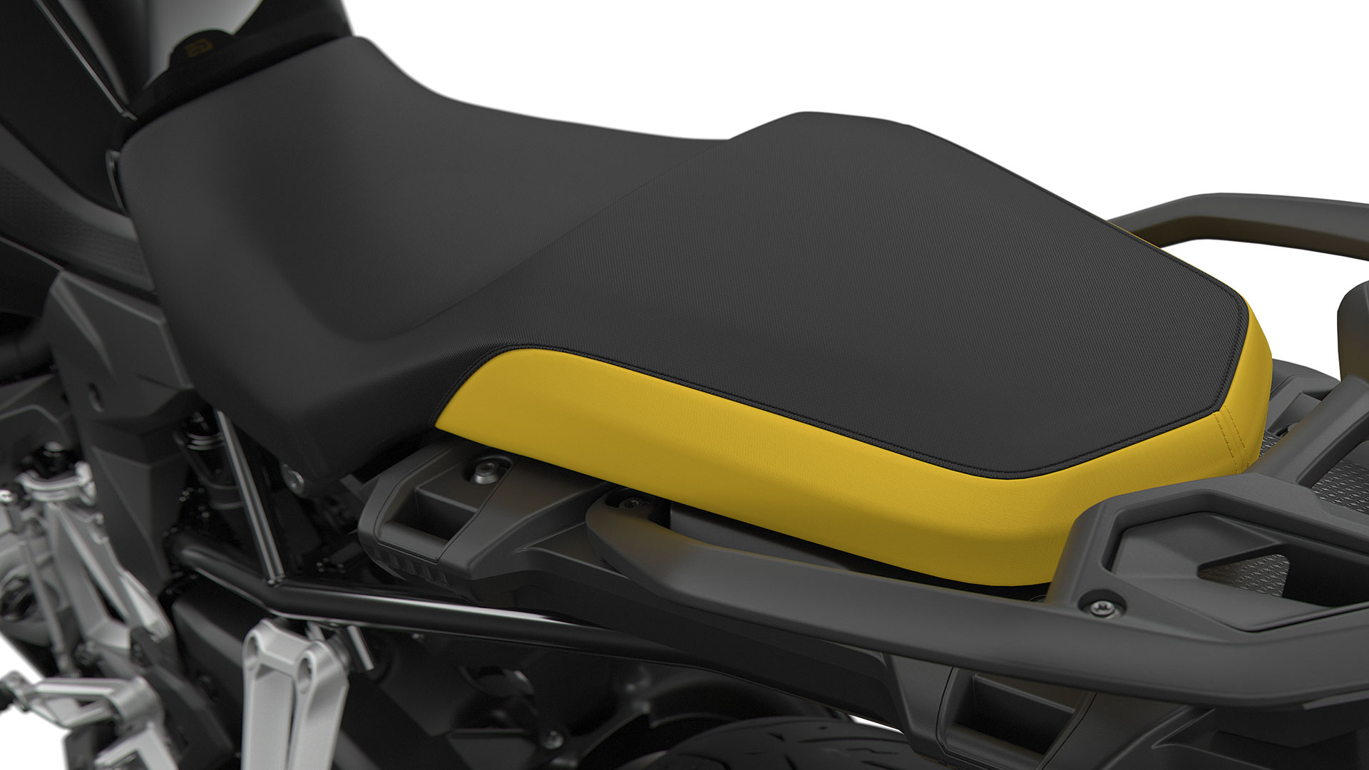 Siyah/sarı sele | BMW Motorrad Türkiye
