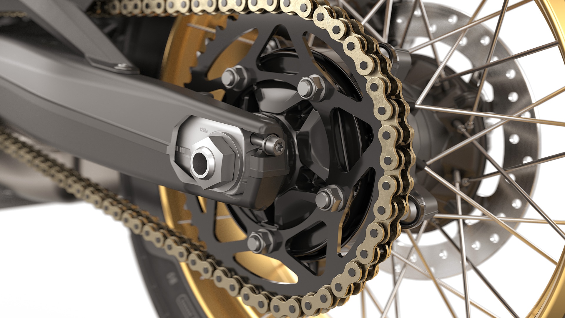 M Endurance zinciriyle BMW Motorrad F 900 GS