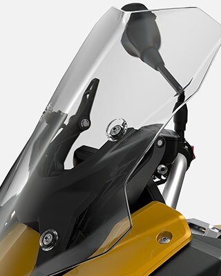 BMW F 900 XR - Yüksekliği ayarlanabilir ön cam | BMW Motorrad Türkiye