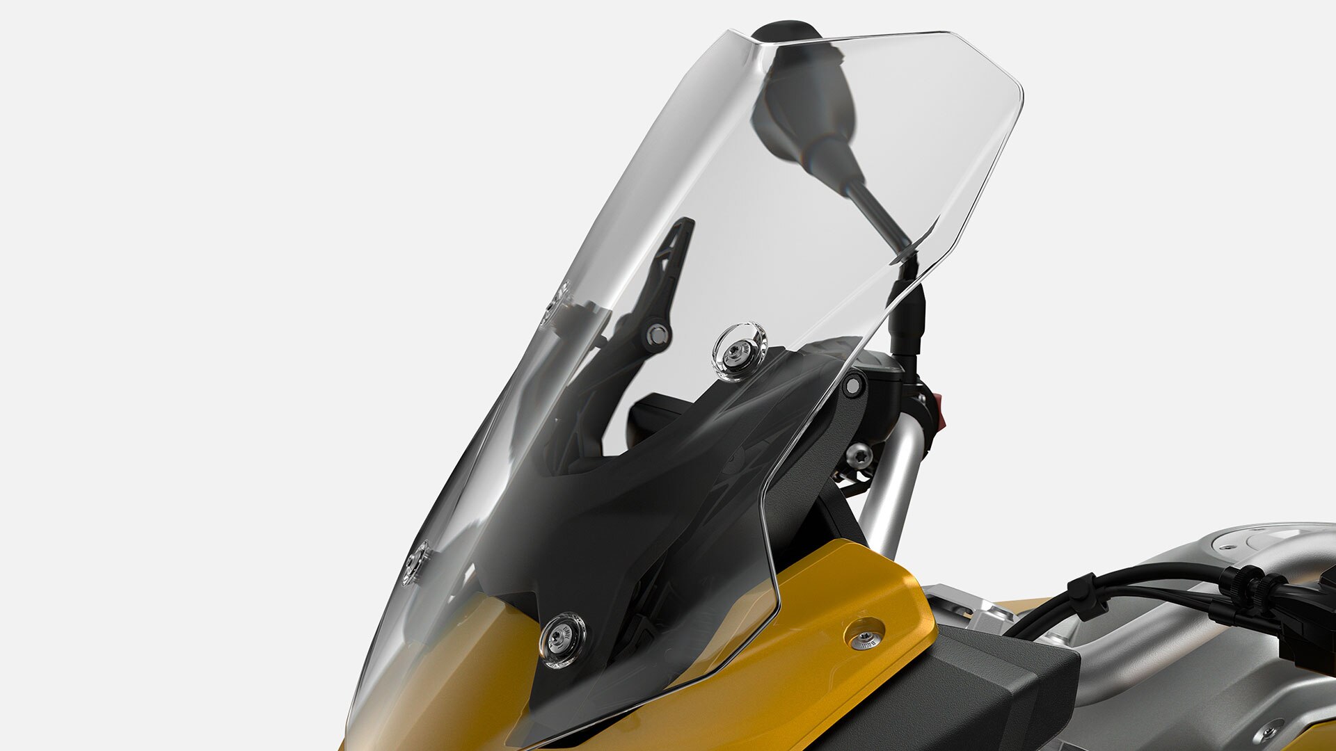 BMW F 900 XR - Yüksekliği ayarlanabilir ön cam | BMW Motorrad Türkiye