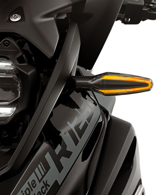Seyir Işığı seçeneğiyle standart olarak sunulan LED sinyal lambaları | BMW Motorrad Türkiye