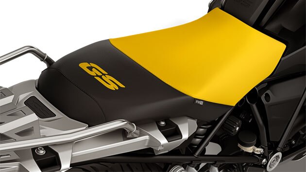 Siyah/sarı sele | BMW Motorrad Türkiye