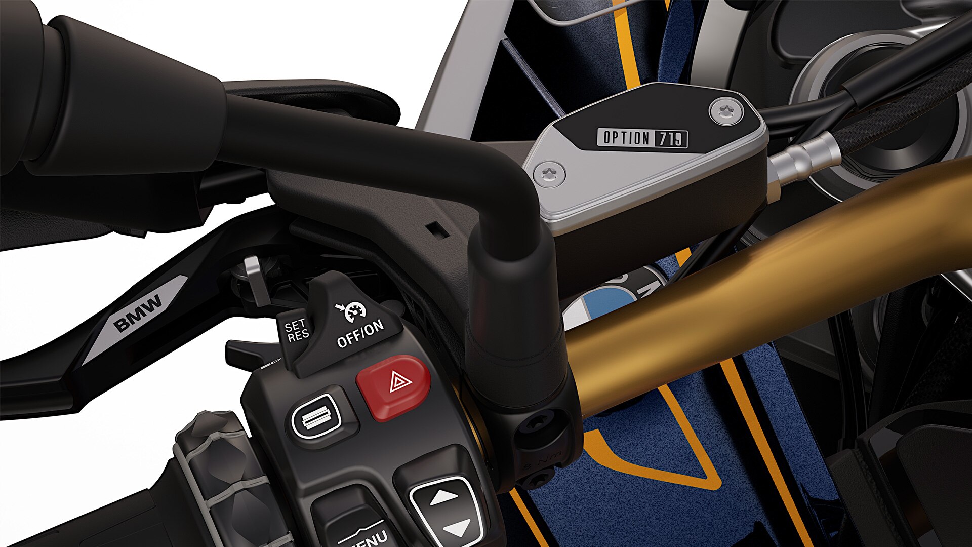 R 1300 GS Tramuntana Option 719 frezelenmiş parçalar