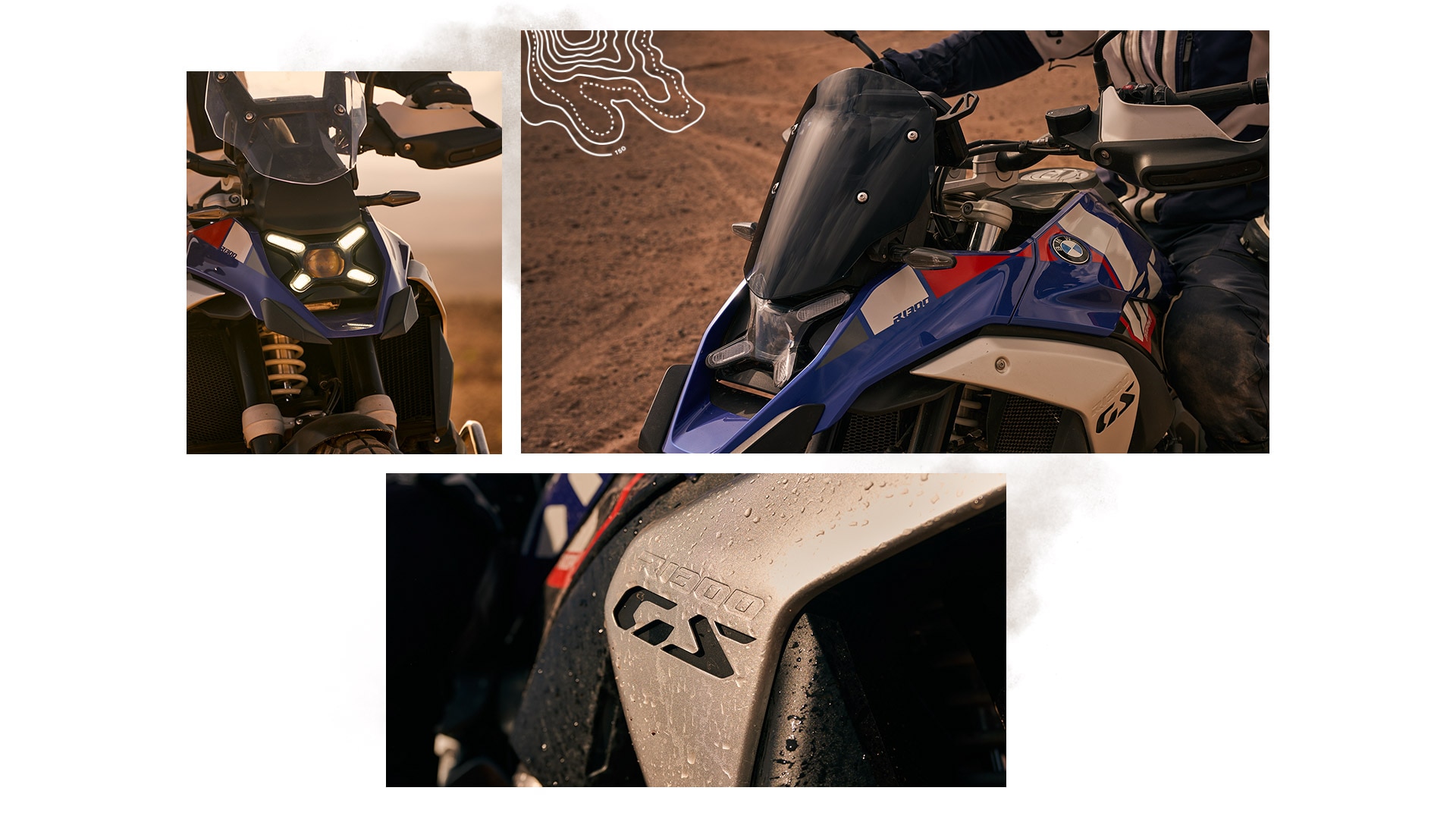 BMW Motorrad R 1300 GS Trophy’nin sportif tasarımı