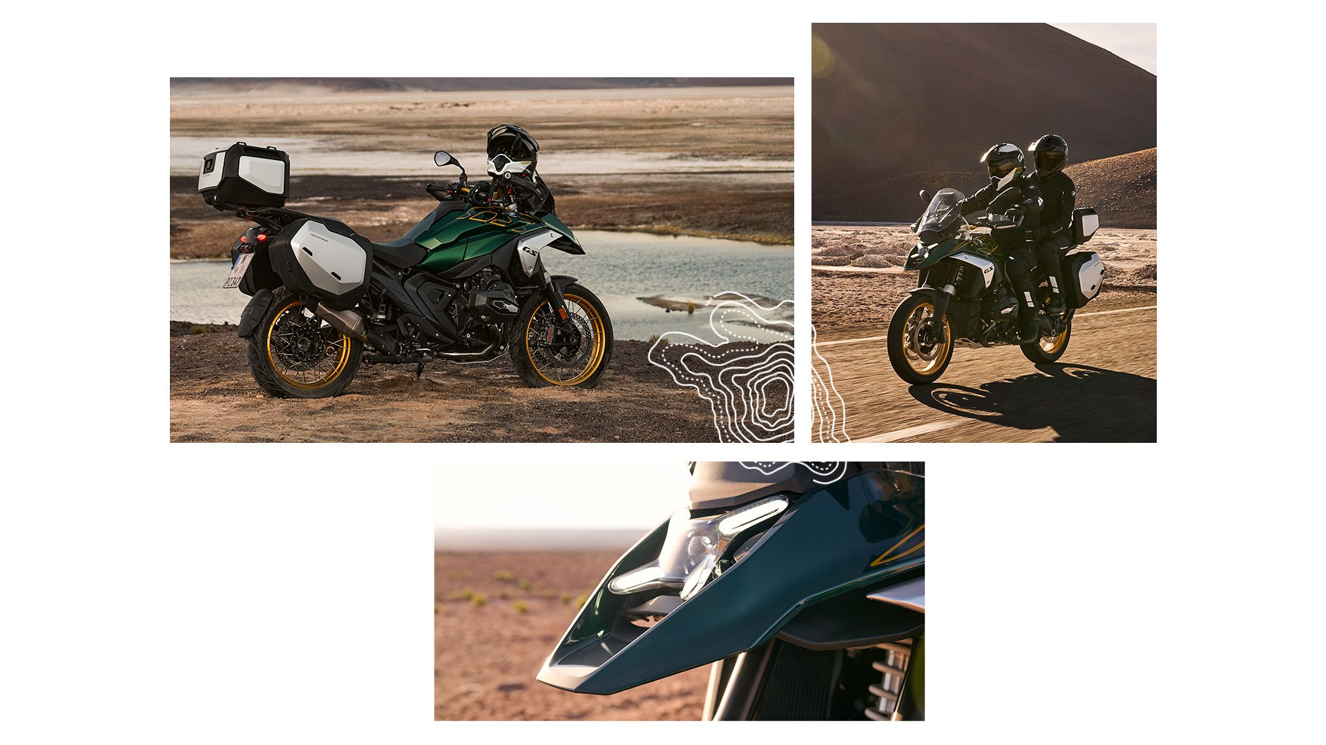 BMW Motorrad R 1300 GS Option 719 Tramuntana modelinin özel tasarımı