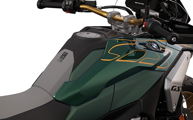 Option 719 donanımına sahip BMW R 1300 GS Tramuntana modelinin grafik tasarımı
