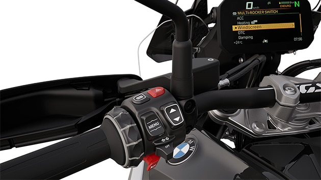 BMW R 1300 GS Triple Black, DCC