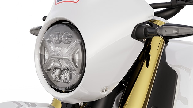 BMW Motorrad R 12 G/S modelindeki ilave LED far