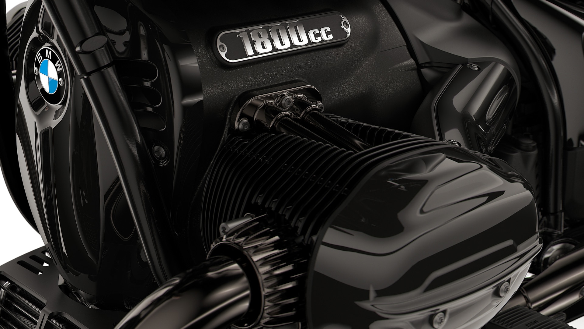 R 18 B’nin etkileyici Boxer motoru.