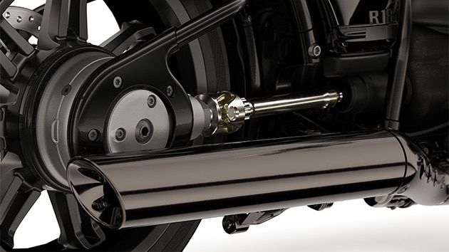 Açık kardan mili ve çift motor beşikli şasi