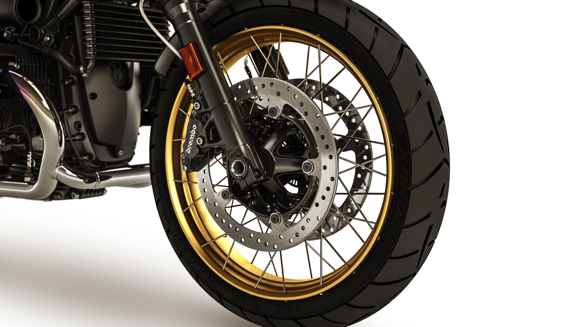 BMW R nineT Urban G/S | BMW Motorrad Türkiye - Altın renkli jantlar.