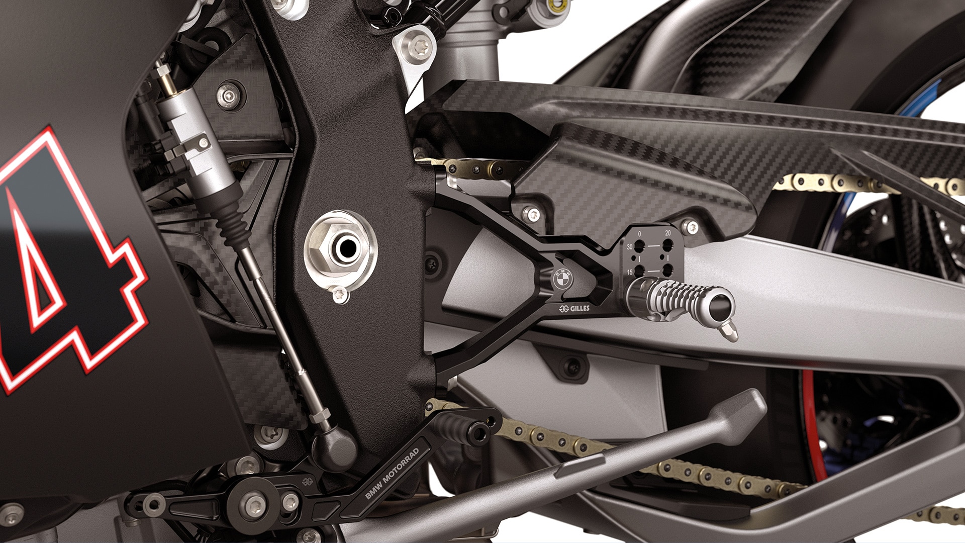 M 1000 RR’da yüksek kaliteli M Billet pack