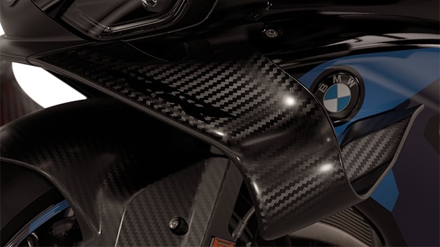 M 1000 RR'ın kanatçığı