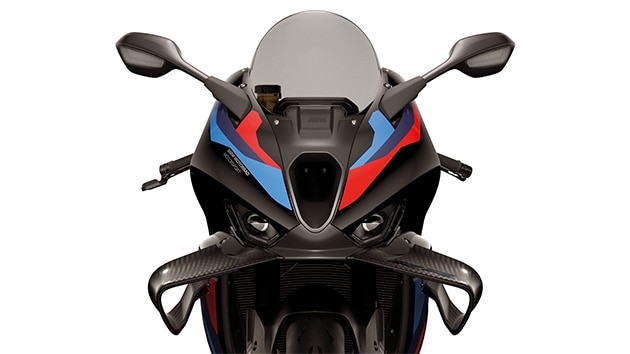 M 1000 RR'ın ön bölümü ve ön camı