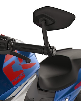 BMW Motorrad F 900 R’ın gidon ucu aynaları