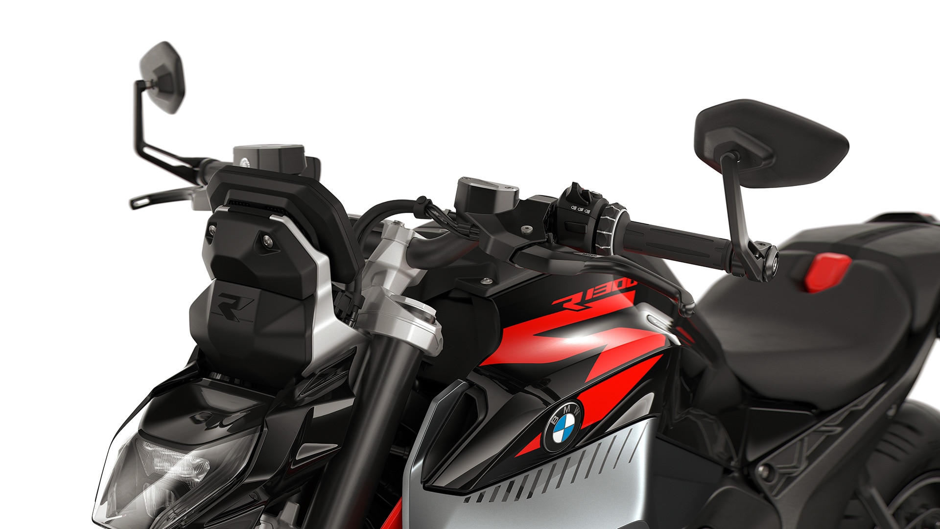 BMW Motorrad R 1300 R’ın gidon ucu aynaları