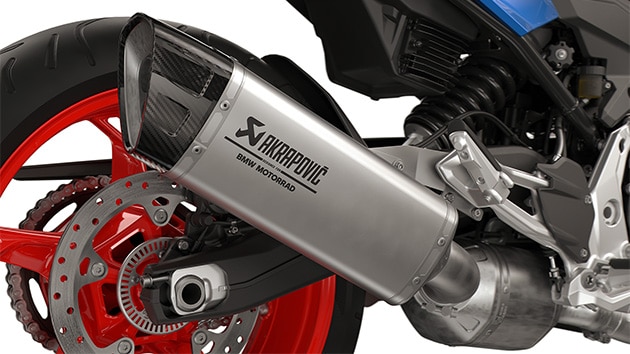 BMW Motorrad F 900 XR'ın spor susturucusu