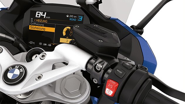 R 1250 RS'in ısıtmalı selesi