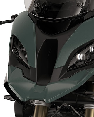 S 1000 XR'ın çarpıcı ön tasarımı