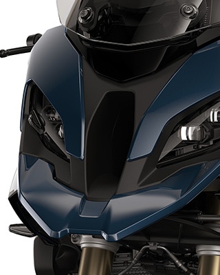 S 1000 XR'ın çarpıcı ön tasarımı