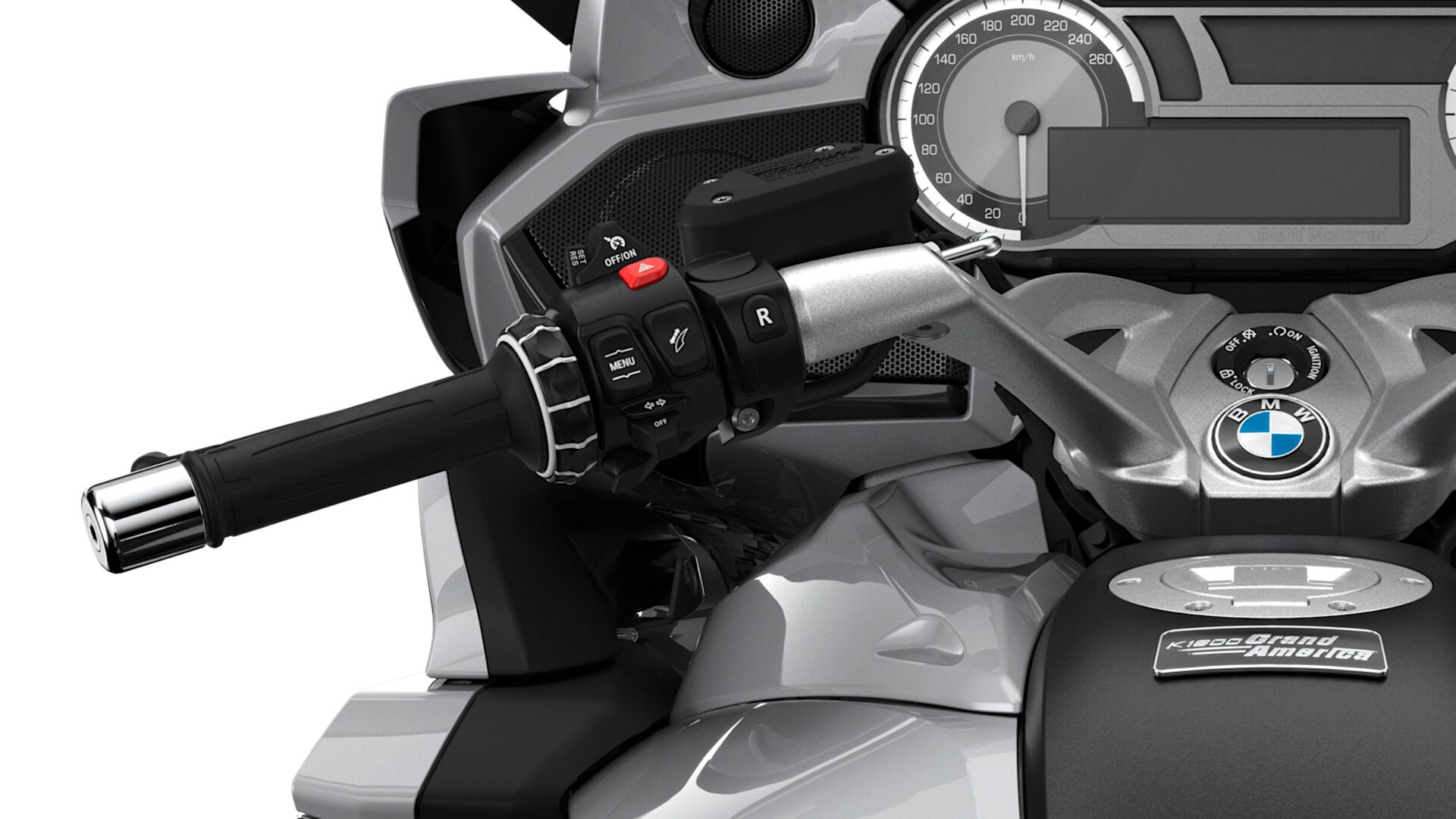 BMW K 1600 Grand America - Geri manevra asistanı | BMW Motorrad Türkiye