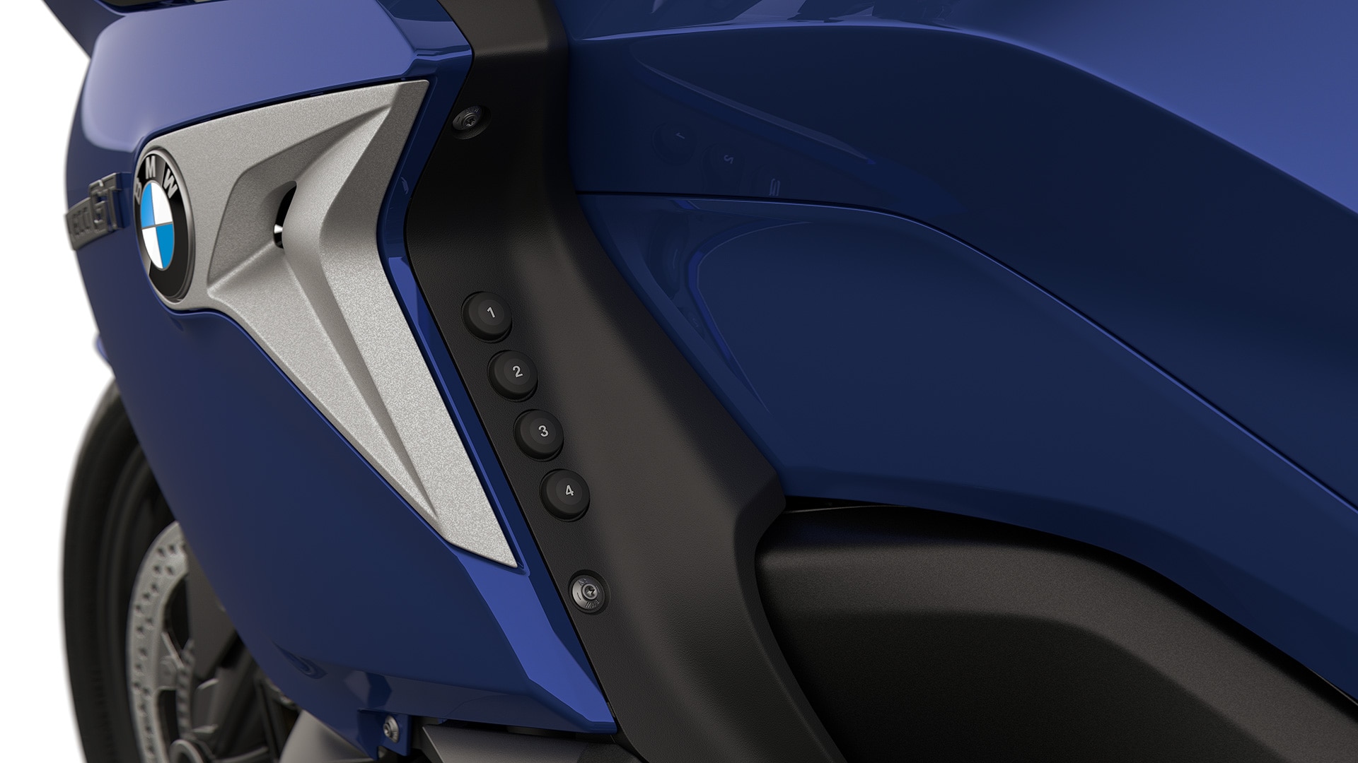 Dört adet Sık Kullanılanlar düğmesinin yakın plan görünümü.