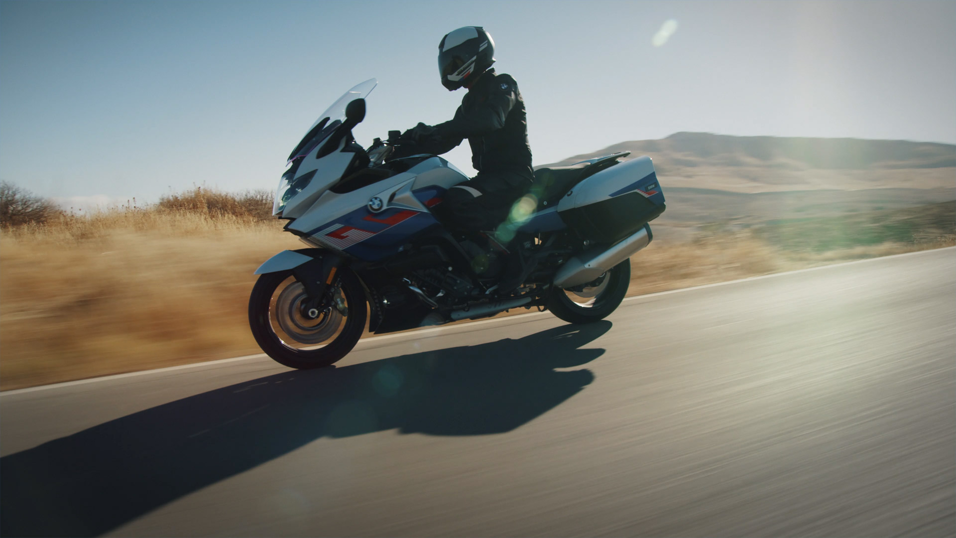 K 1600 GT ile sürüşten bir kare.