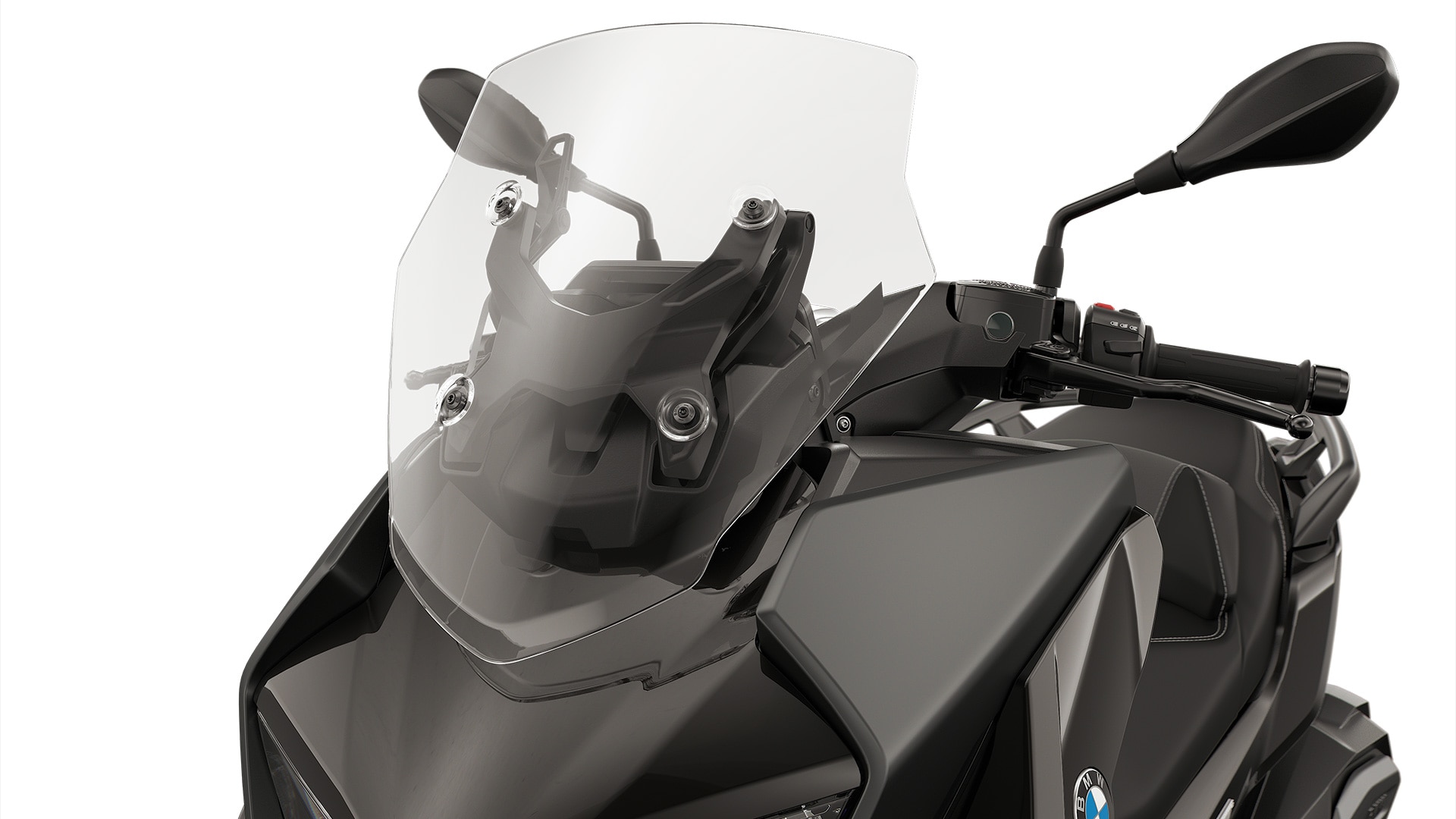 BMW C 400 GT ve ayarlanabilir ön cam