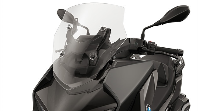 BMW C 400 GT ve ayarlanabilir ön cam