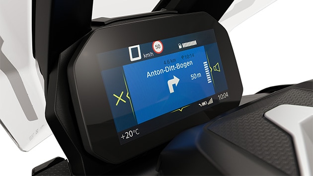 BMW Motorrad C 400 X bağlantı fonksiyonları