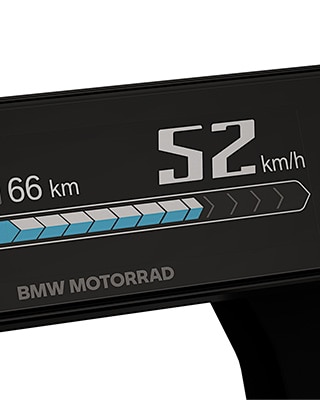 BMW Motorrad CE 02 eParkourer’ın SURF, FLOW ve FLASH olmak üzere üç sürüş deneyimi modu