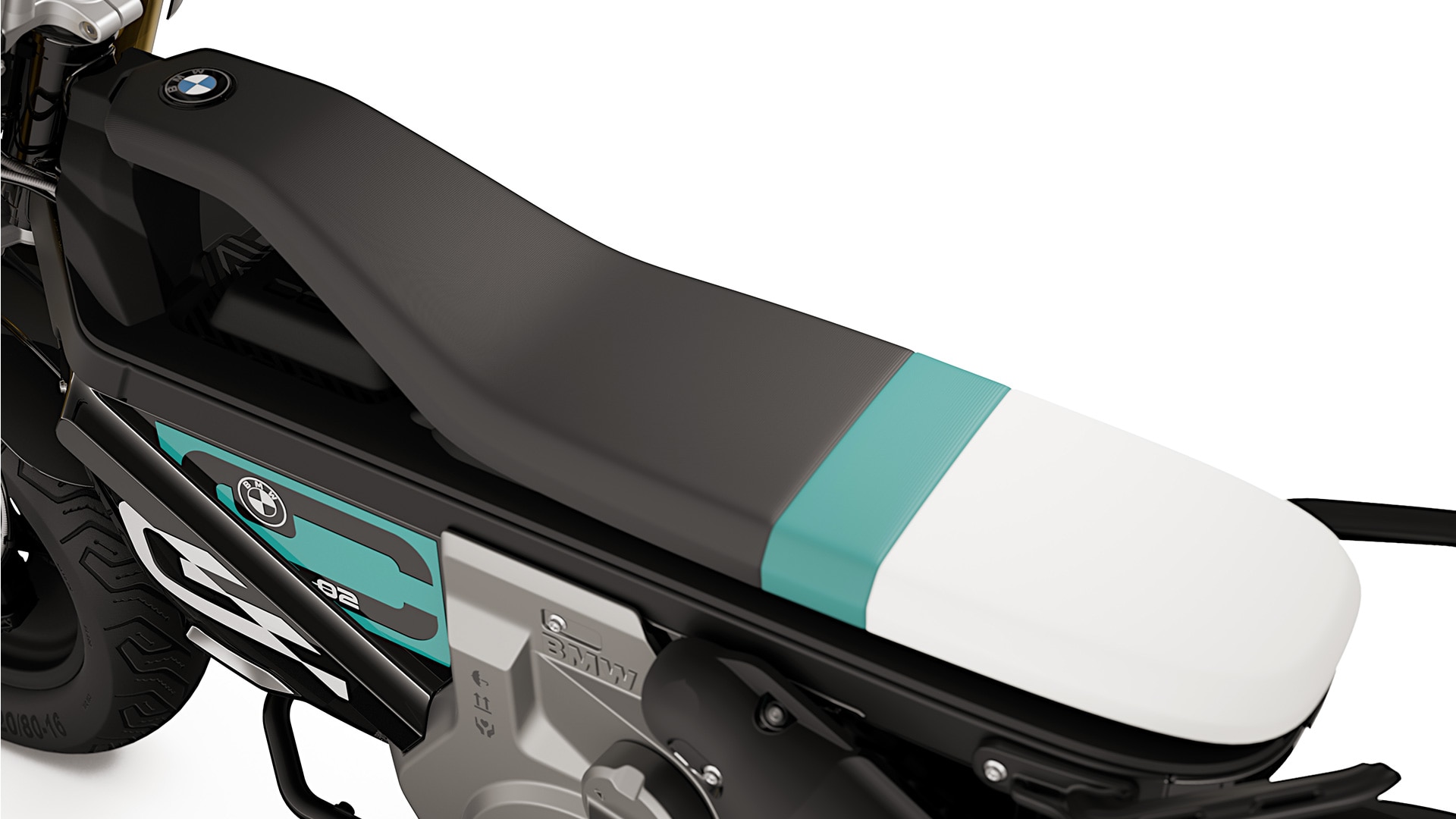 BMW Motorrad eParkourer CE 02 motosiklet selesi