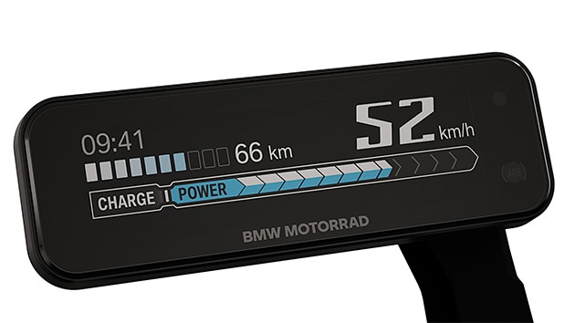 BMW Motorrad CE 02 eParkourer’ın SURF, FLOW ve FLASH olmak üzere üç sürüş deneyimi modu