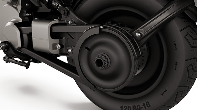 BMW Motorrad eParkourer CE 02’nin arka tekerlek salıncağı
